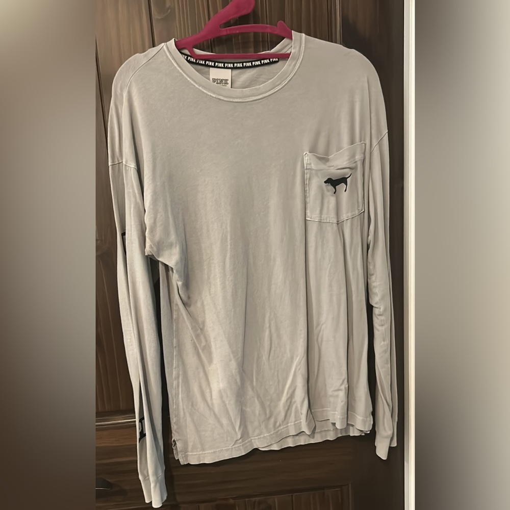 Victorias Secret Pink Long Sleeve- Size S